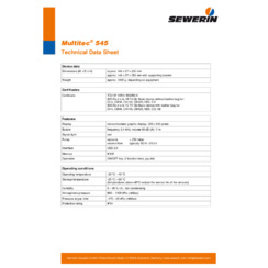 Technical data sheet EN