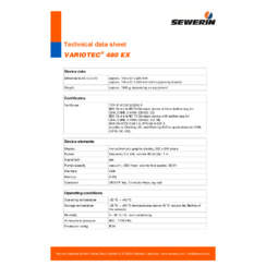 Technical data sheet EN